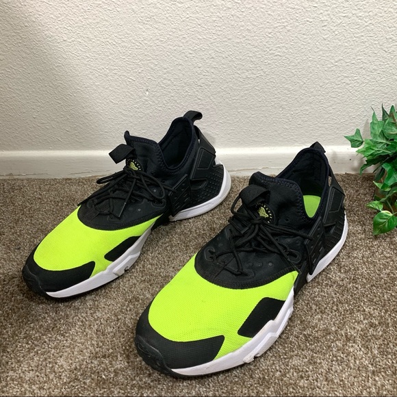 Nike Other - Nike Mens Air Huarache Shoe Drift Black/Volt